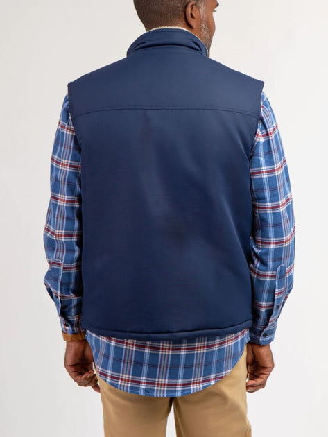 US. POLO ASSN. Men’s Sleeveless Vest with Sherpa Collar