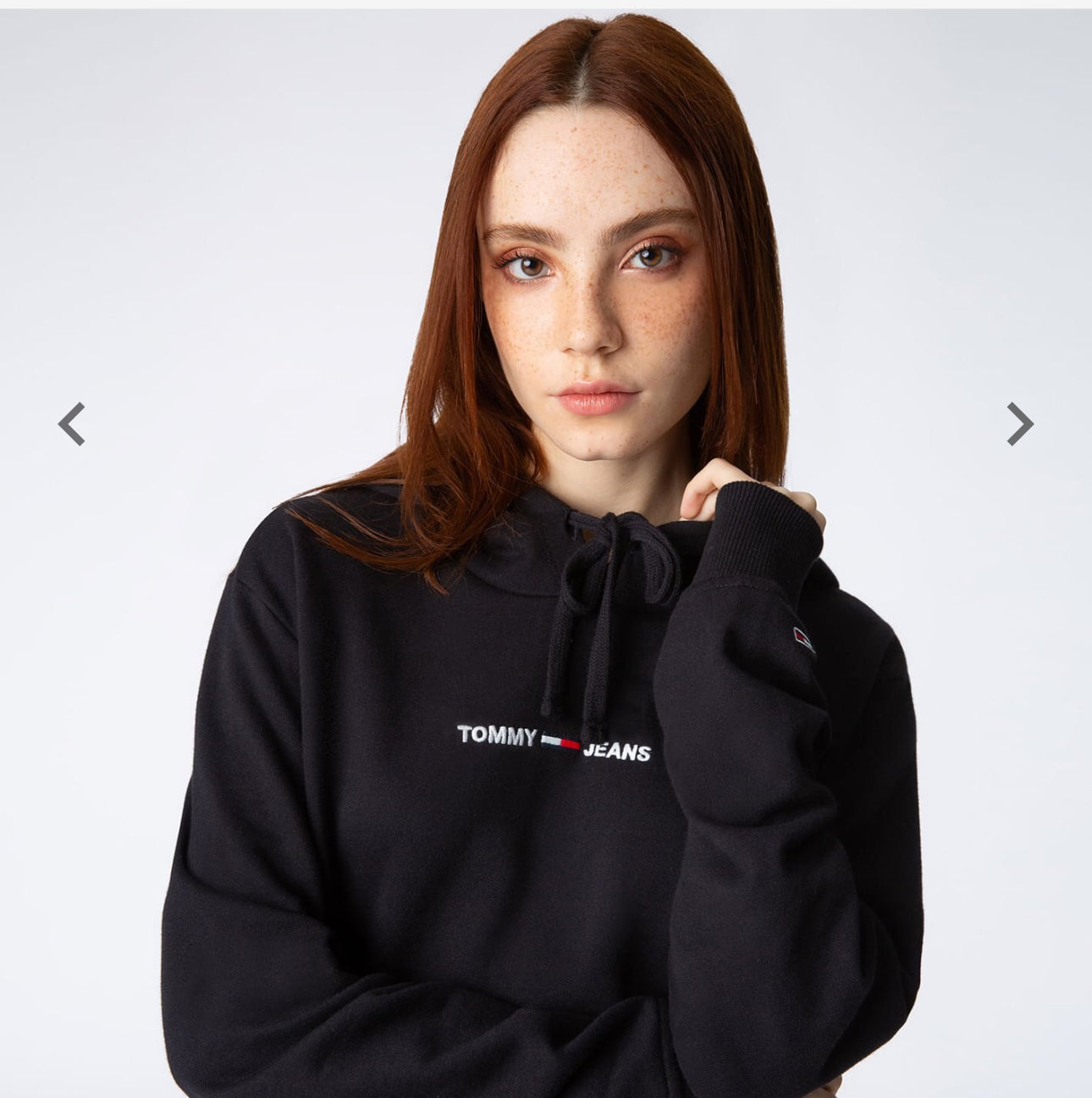 Tommy Jeans Embroidered Tommy Logo Hoodie