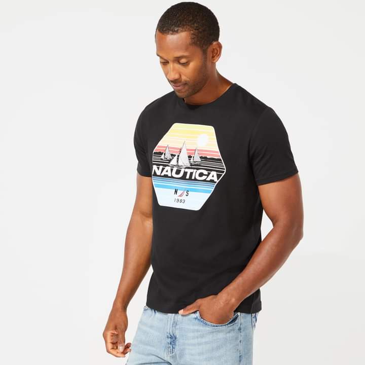 NAUTICA Graphic Sailboat T-Shirt