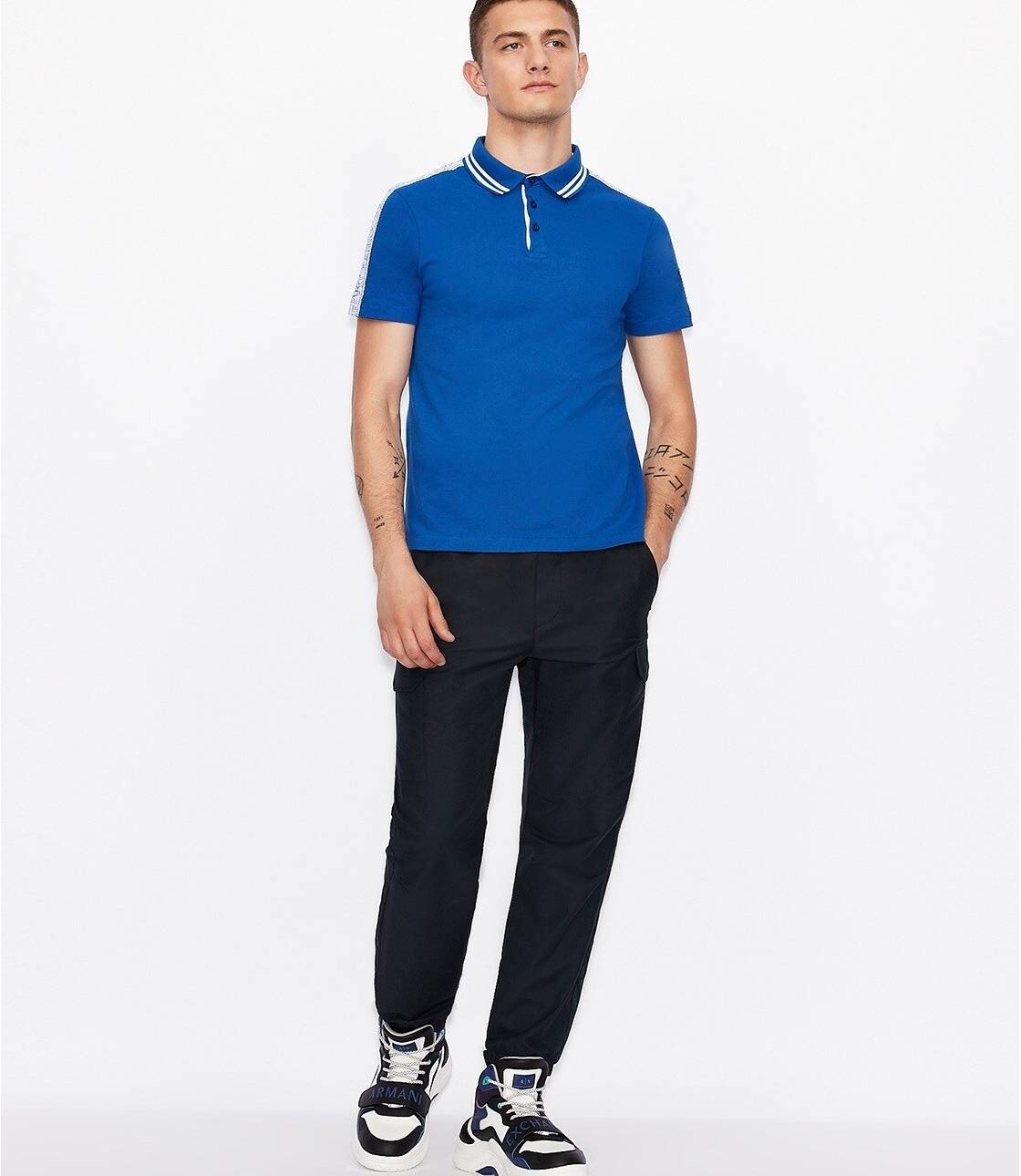 ARMANI EXCHANGE Men polo shirt slim fit
