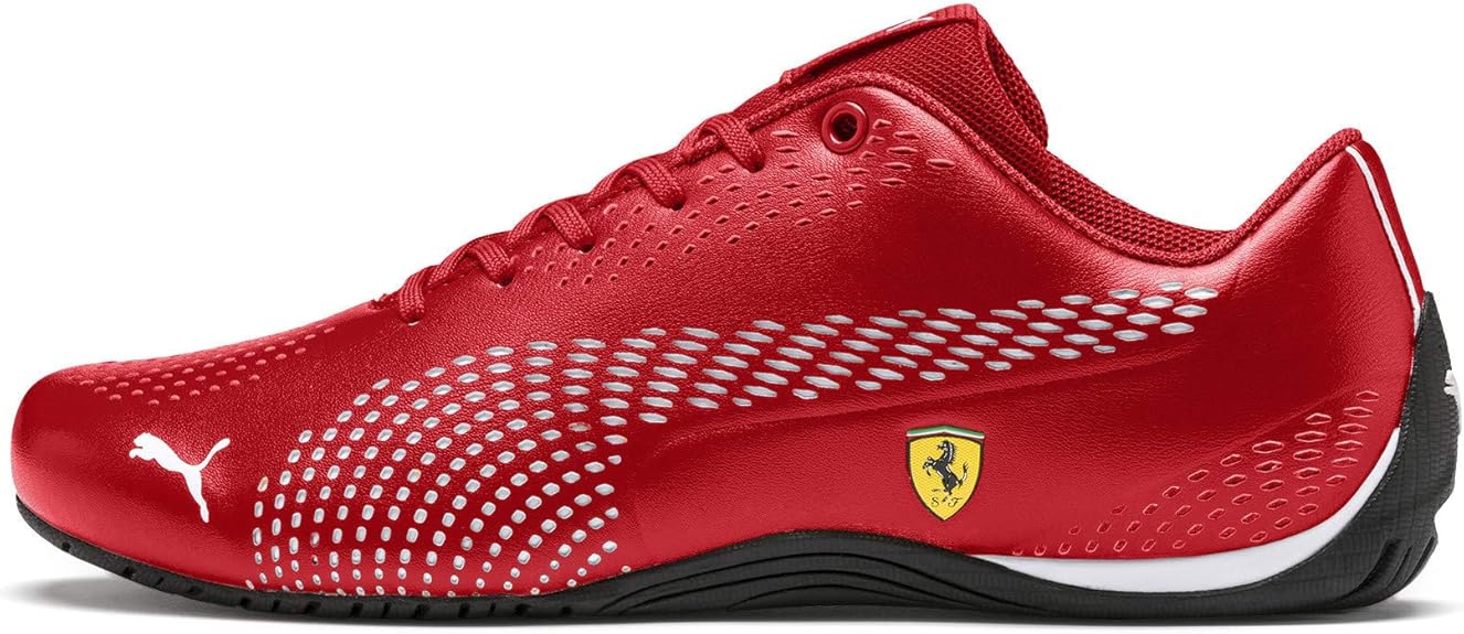 PUMA Ferrari Drift Cat 5 Ultra II Perforated Logo Heel-Tab Sport Sneakers for Men