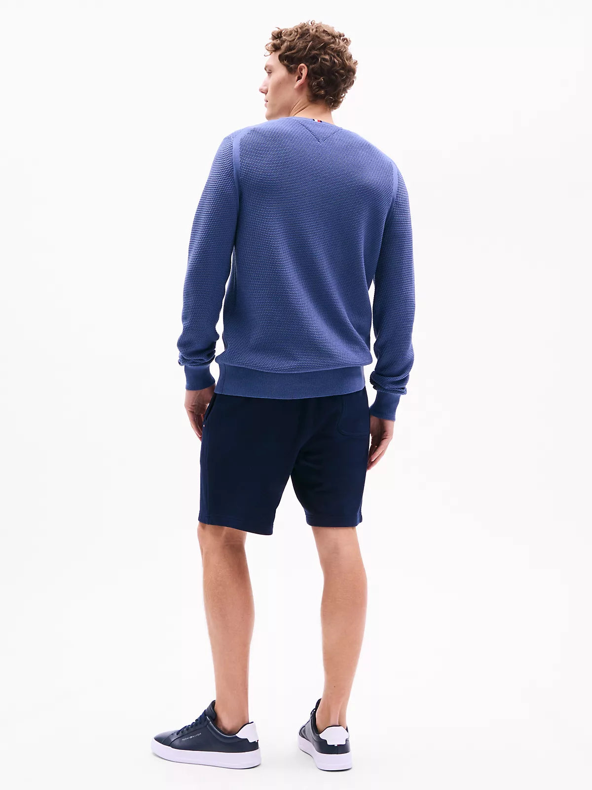 TOMMY HILFIGER Structured Crewneck Sweater