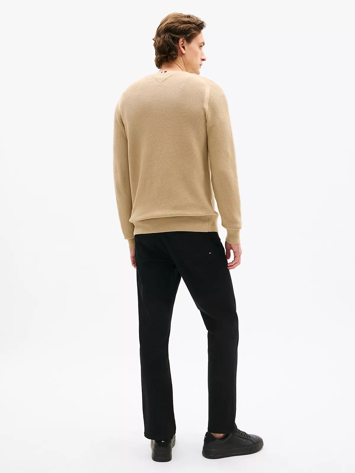 TOMMY HILFIGER Structured Crewneck Sweater