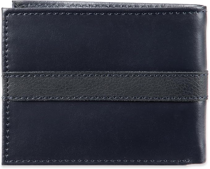 TOMMY HILFIGER Mens Leather Ranger Passcase Wallet