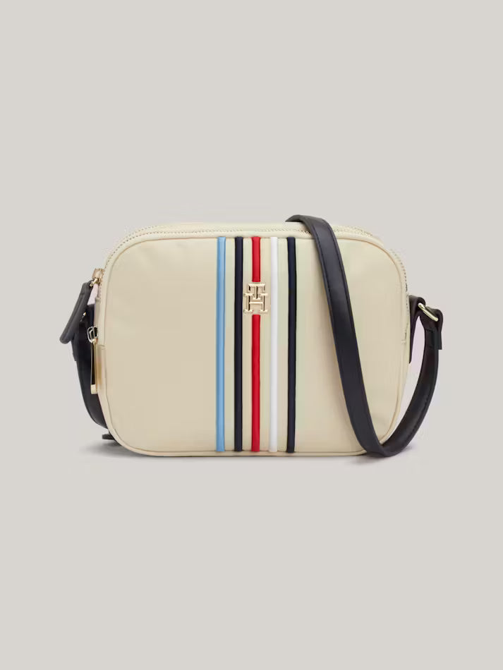TOMMY HILFIGER Small Multicolour Stripe Crossover Bag