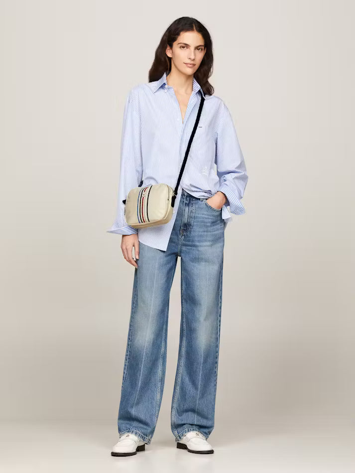TOMMY HILFIGER Small Multicolour Stripe Crossover Bag