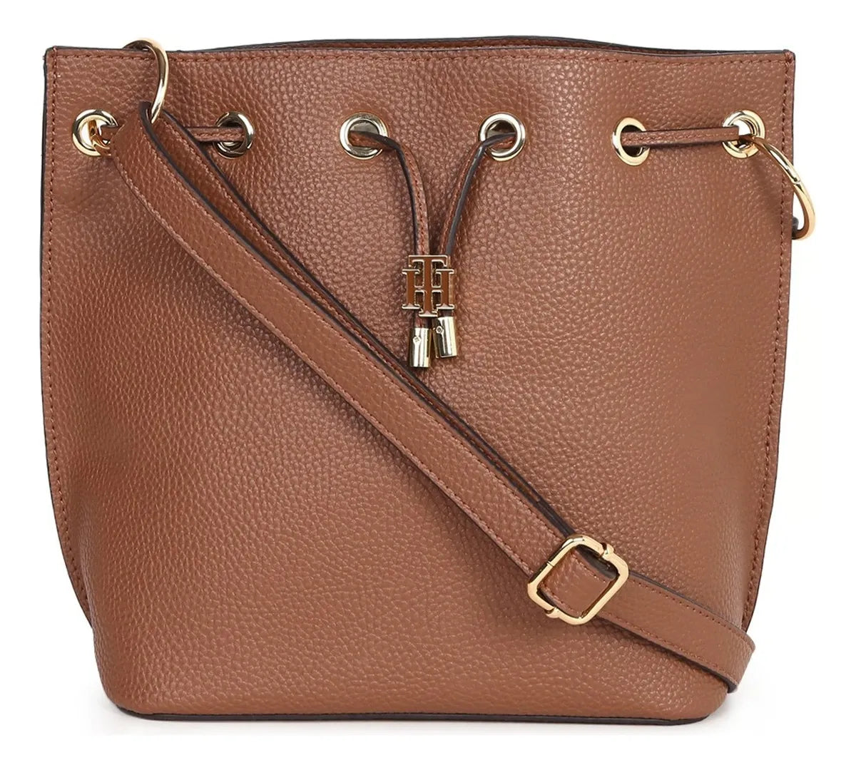 TOMMY HILFIGER Crossbody Bag Cognac