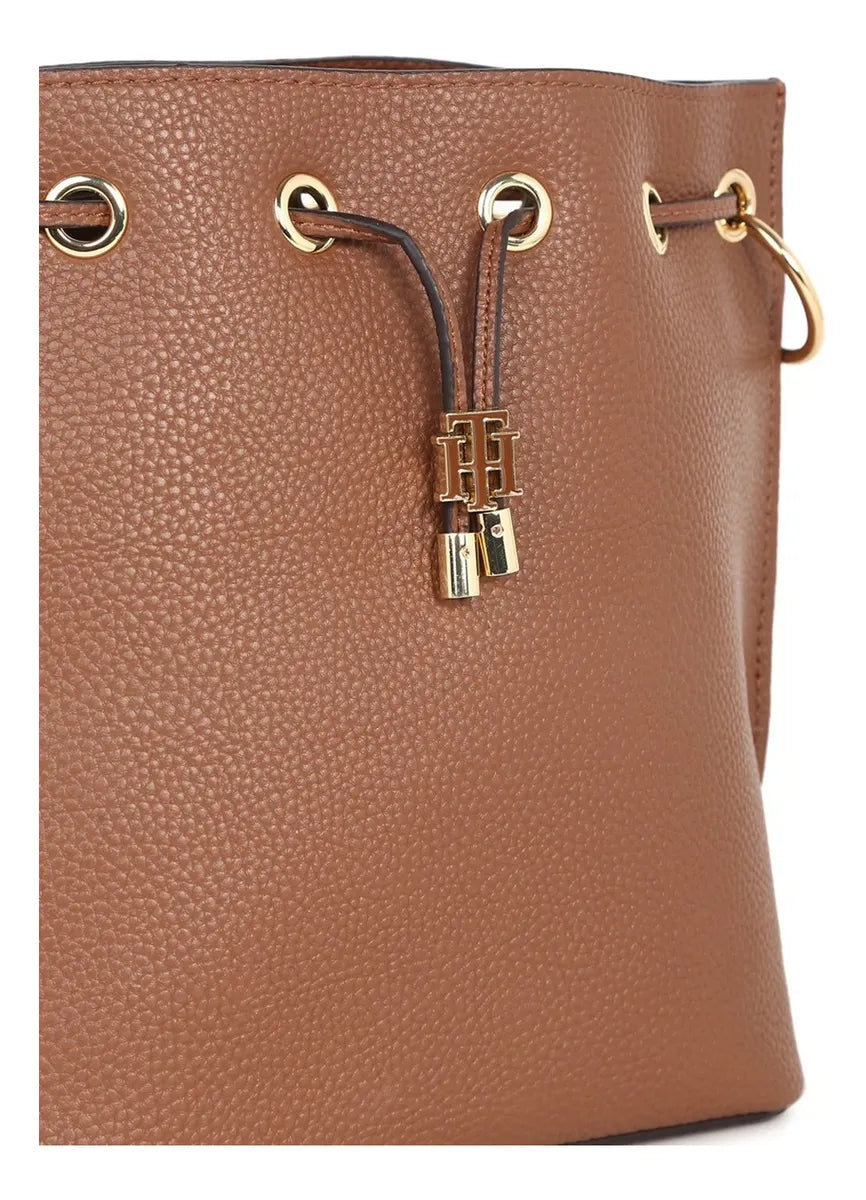 TOMMY HILFIGER Crossbody Bag Cognac