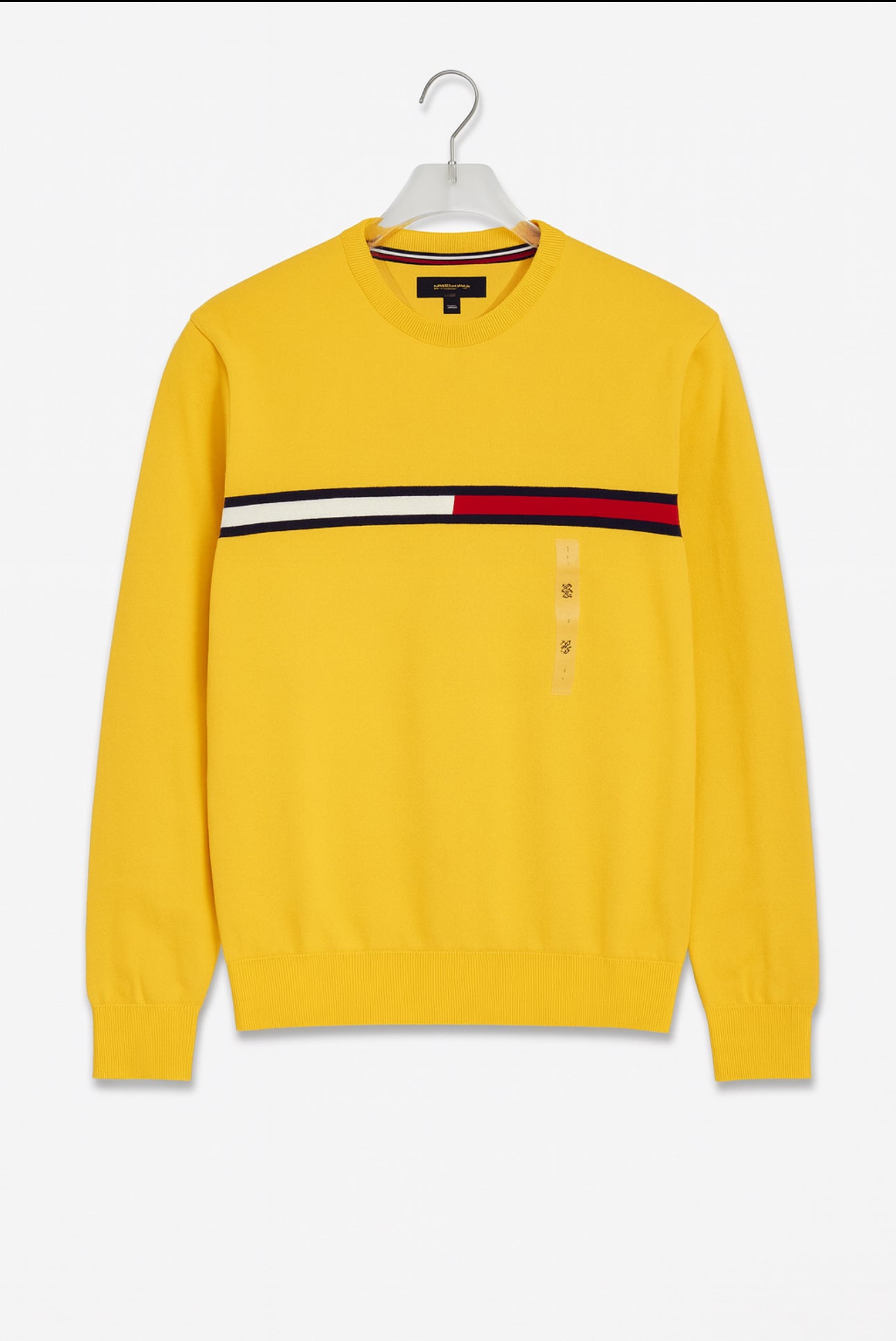 TOMMY HILFIGER Men's Signature Stripe Crewneck Sweater