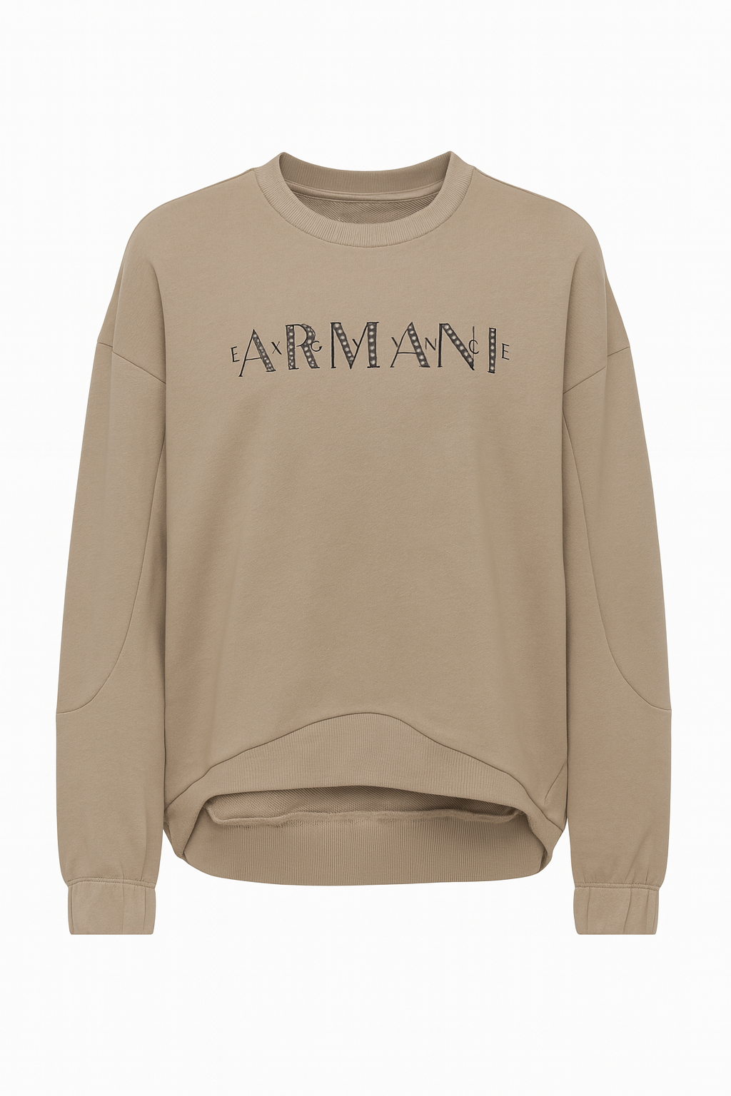 Armani Exchange oversize CREWNECK SWEATSHIRT