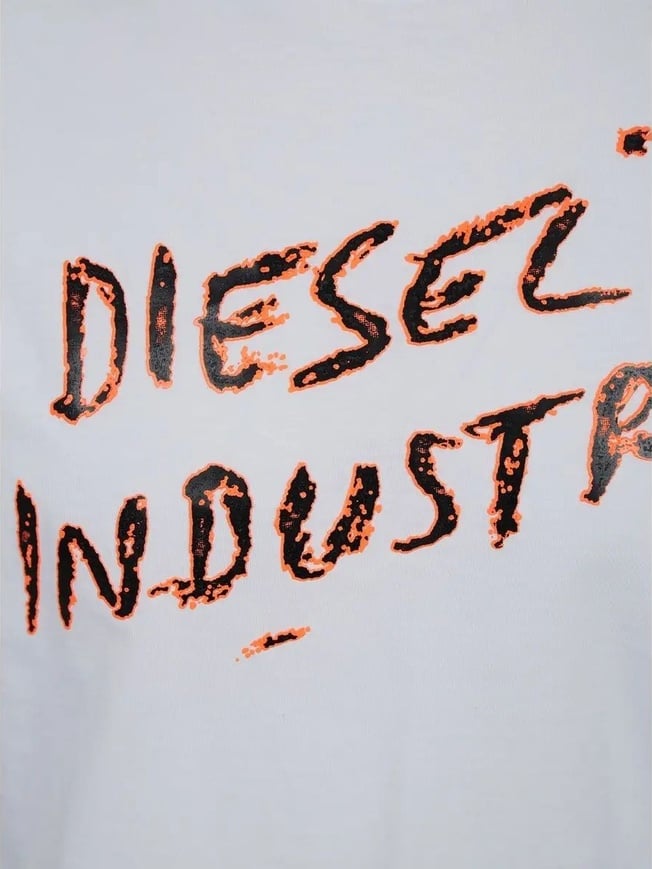 DIESEL Men's Fitted Maglietta Trendy T-Shir