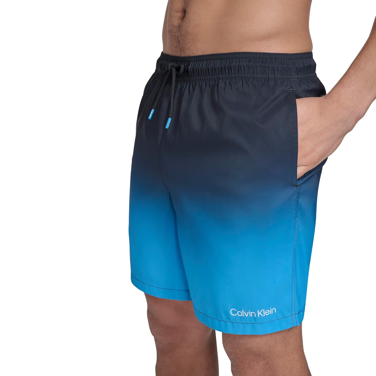 Calvin Klein Men's Volley Quick Dry Lightweight Swim Trunk