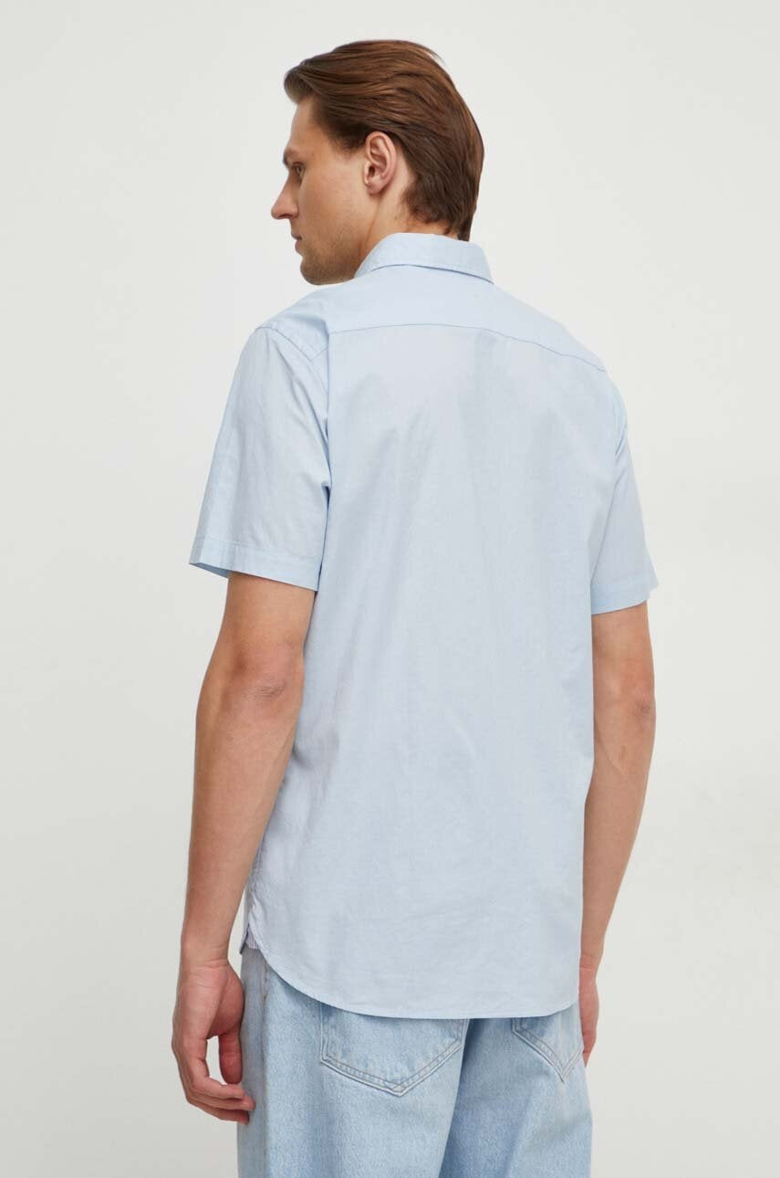 TOMMY HILFIGER Men's Short Sleeve Button Down in Classic Fit