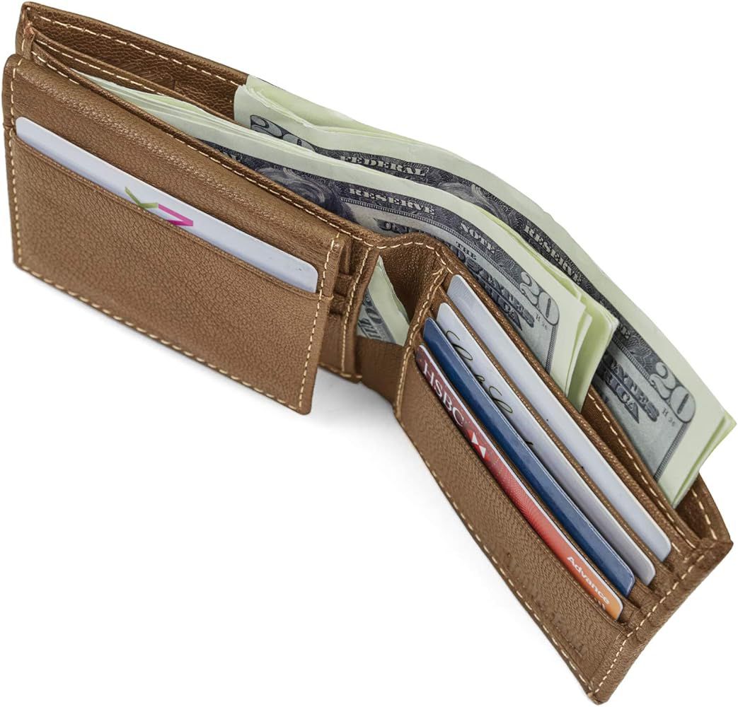 TIMBERLAND bifold genuine leather wallet