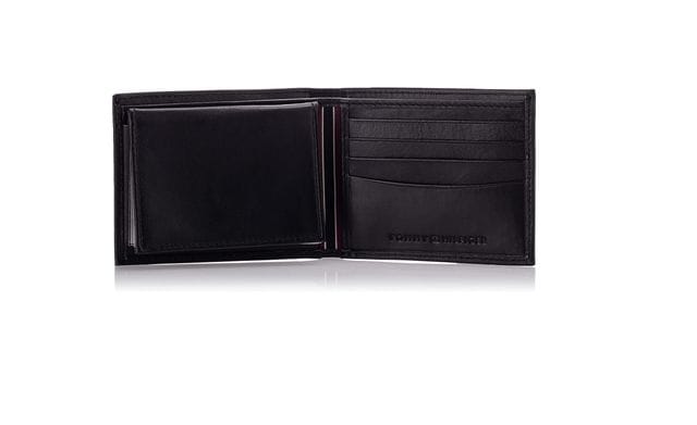 TOMMY HILFIGER bifold genuine leather wallet