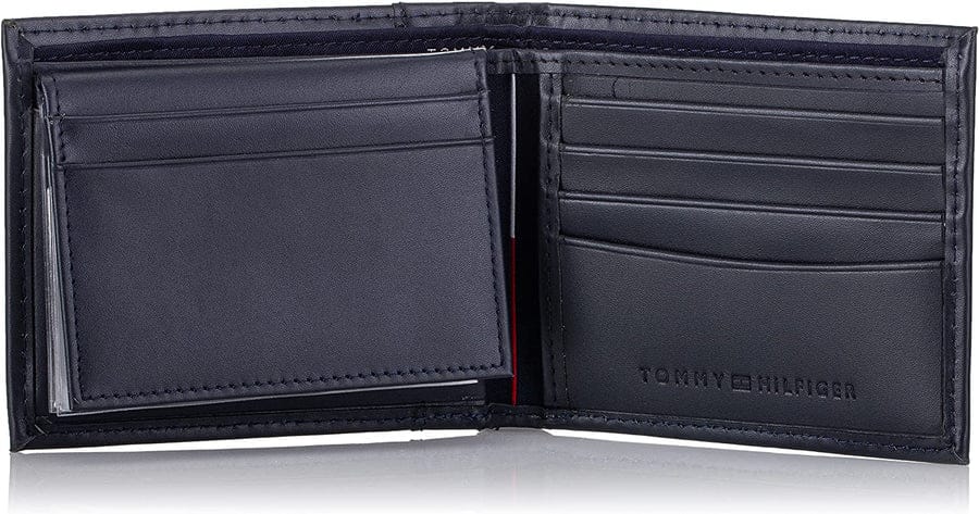 TOMMY HILFIGER bifold genuine leather wallet