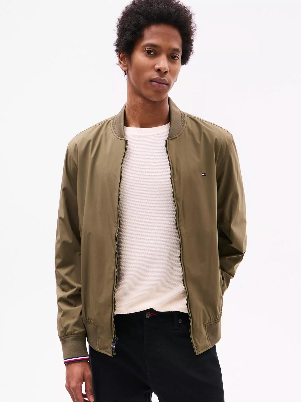 TOMMY HILFIGER Lightweight Water-Resistant Bomber