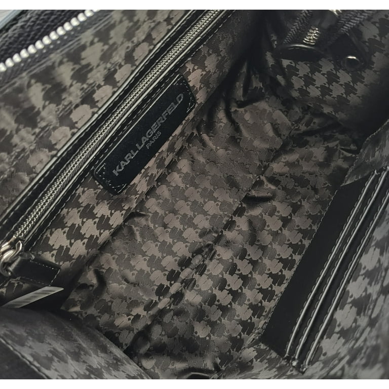 Karl Lagerfeld Paris Woman's Maybelle Bonjour Paris Medium Satchel Tote Bag