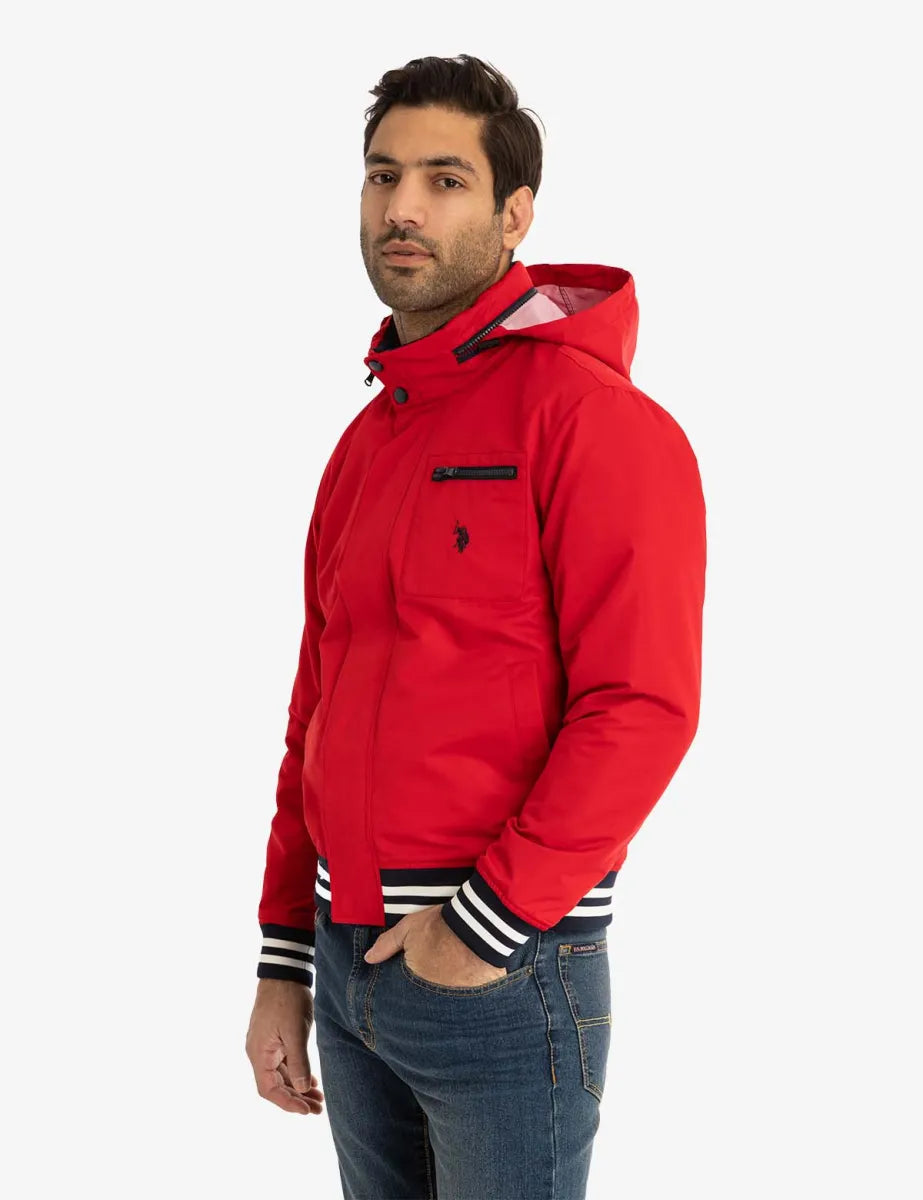US. POLO ASSN. YACHT JACKET WITH PATCH POCKET
