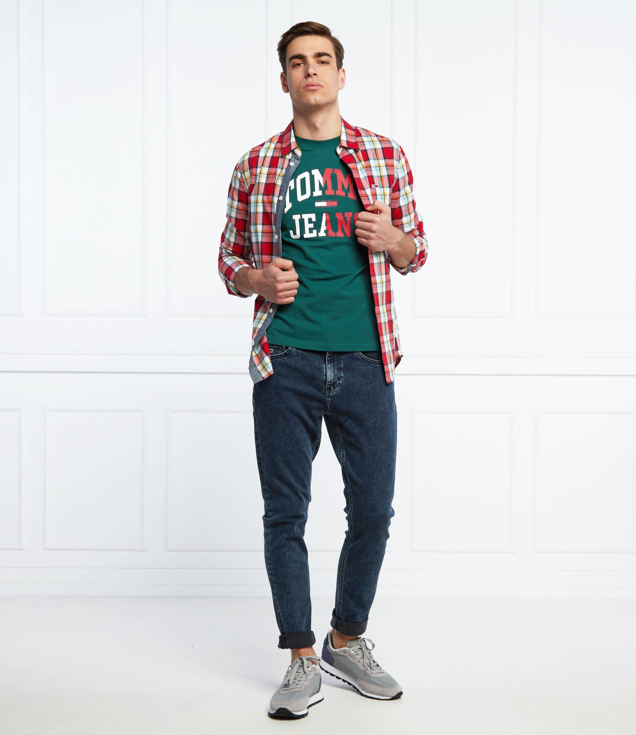 TOMMY JEANS TJM ENTRY COLLEGIATE T-shirt