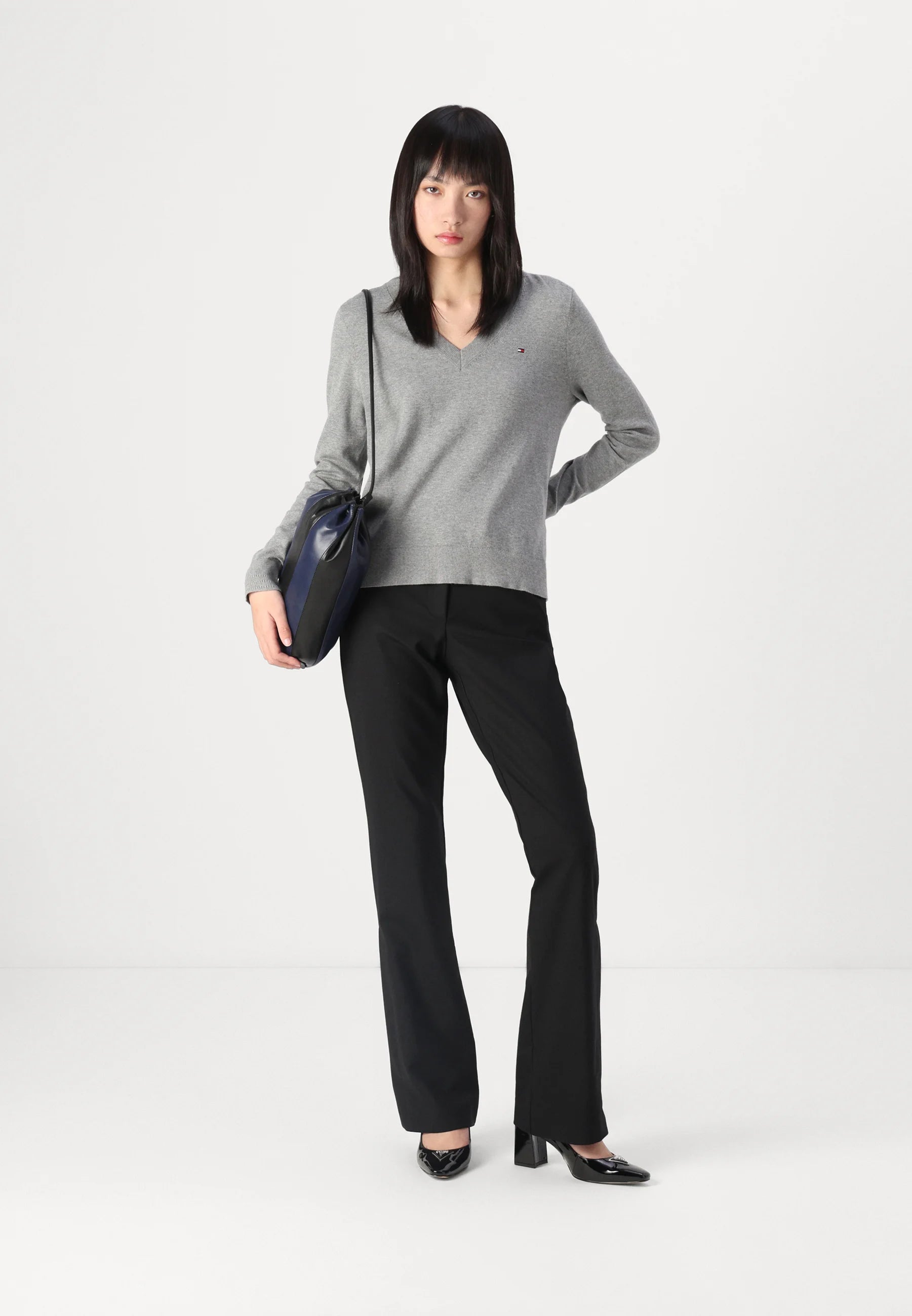 TOMMY HILFIGER Wool V-Neck Jumper