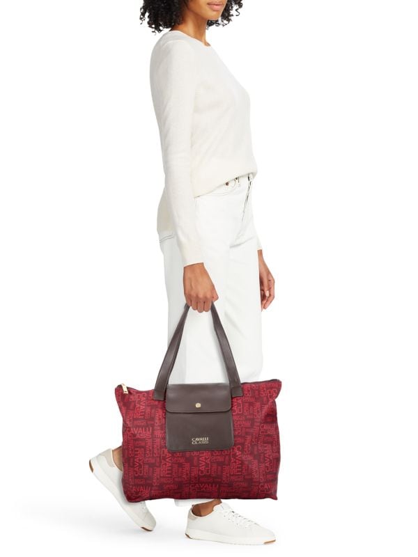 Cavalli Class by Roberto Cavalli Women's  Monogram Tote