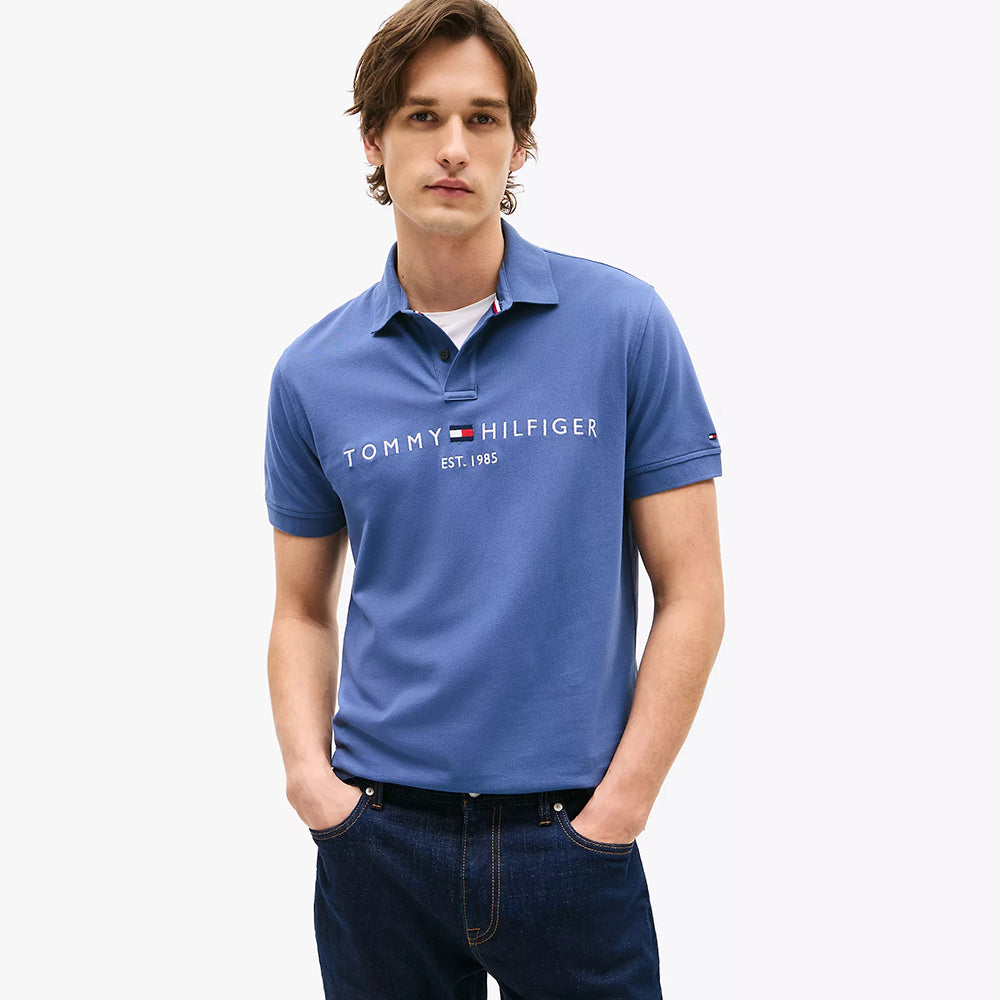 TOMMY HILFIGER Embroidered Tommy Logo Polo