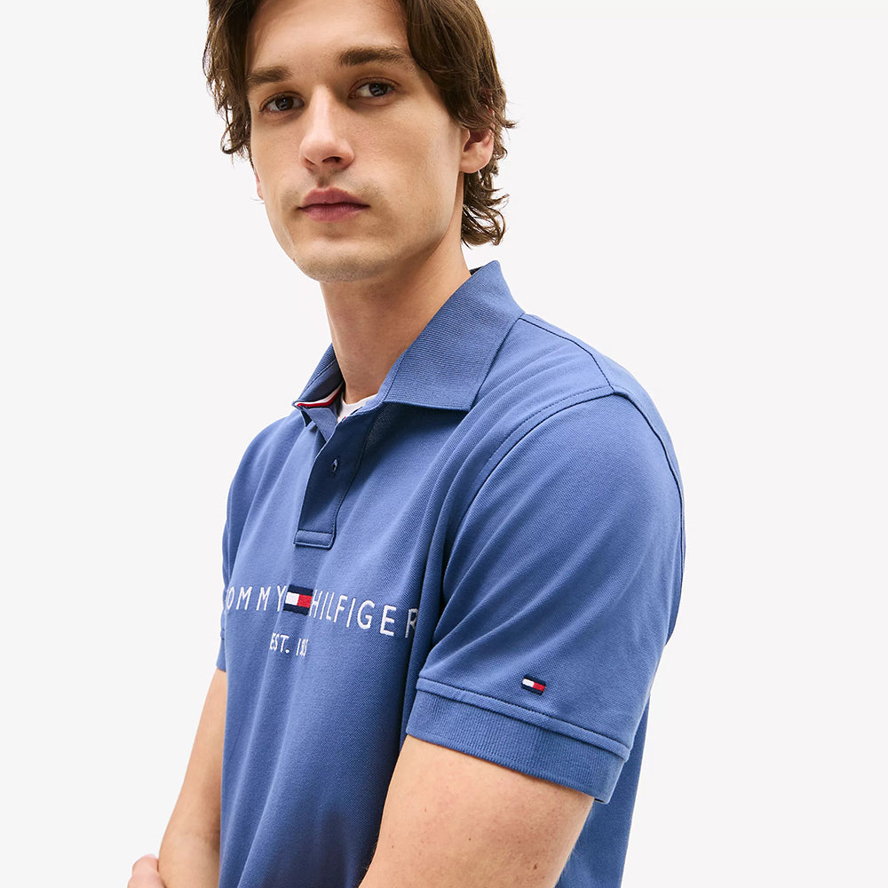 TOMMY HILFIGER Embroidered Tommy Logo Polo