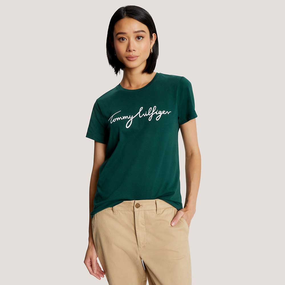 TOMMY HILFIGER  round neck t-shirt