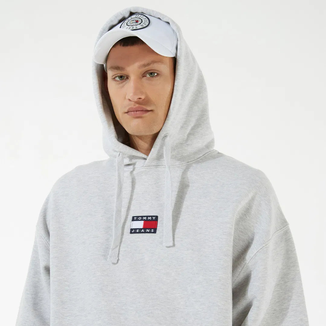 TOMMY JEANS MEN'S HOODIE WITH FRONT POCKET