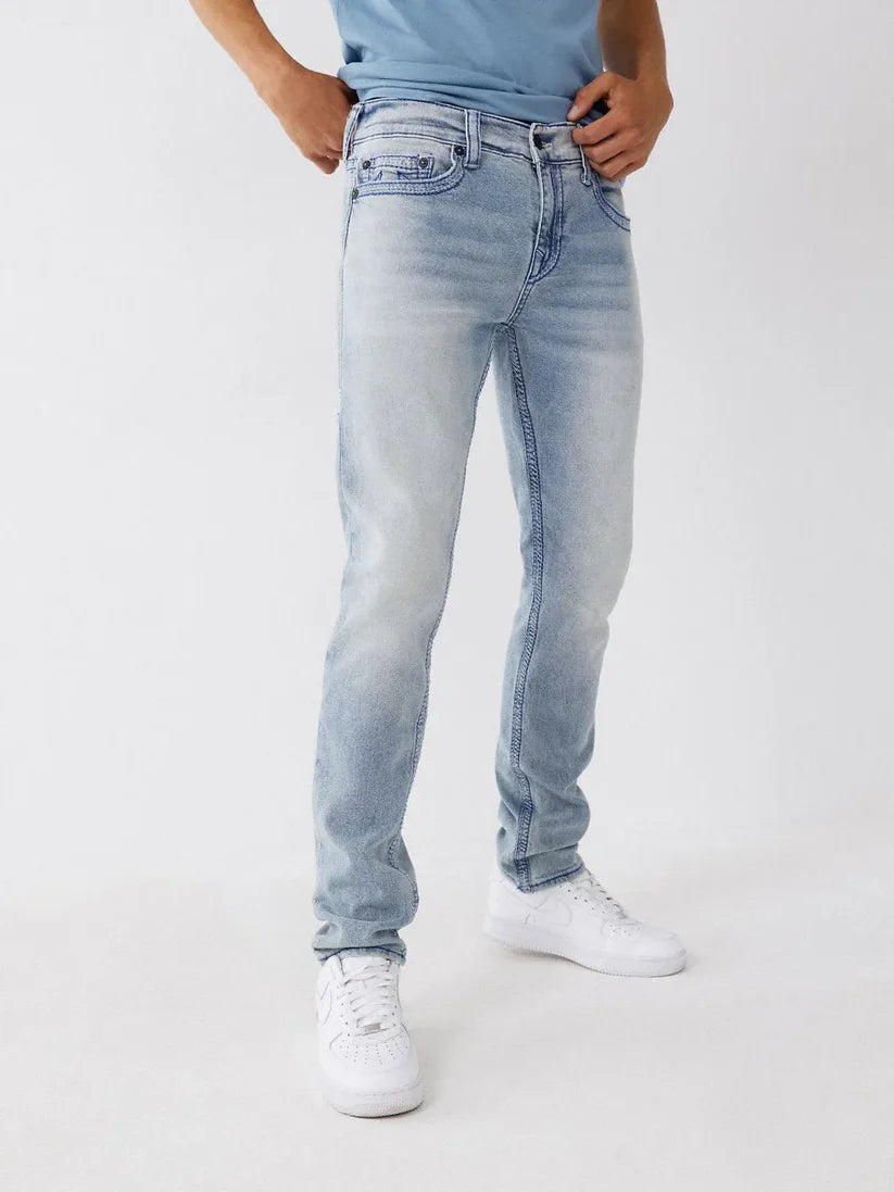 TRUE RELIGION ROCCO SKINNY JEANS WITH SUPER Q SEAMS