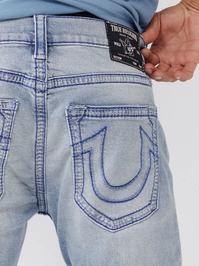 TRUE RELIGION ROCCO SKINNY JEANS WITH SUPER Q SEAMS