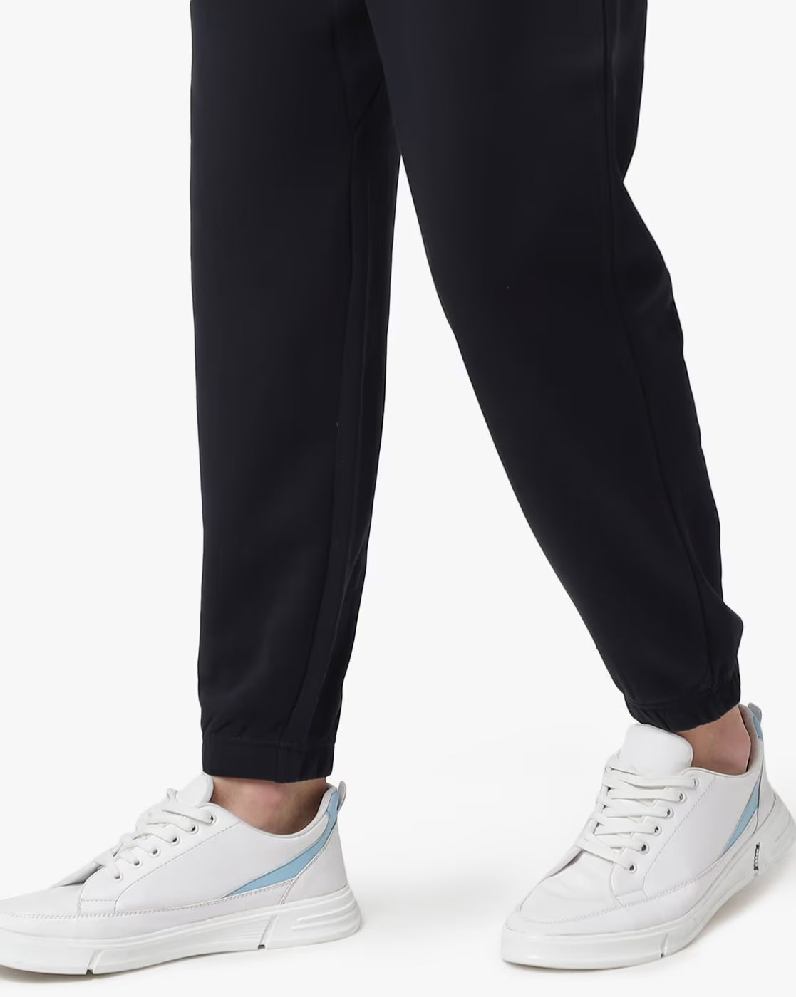 ARMANI EXCHANGE Cuffed Track Pants with Embroidered Logo
