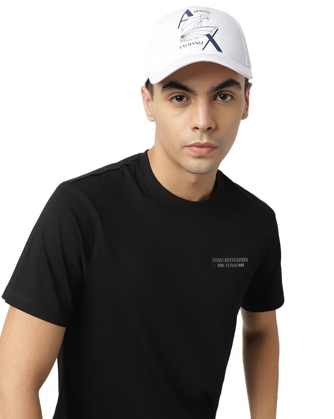 ARMANI EXCHANGE Recycled Nylon Field Baseball Cap