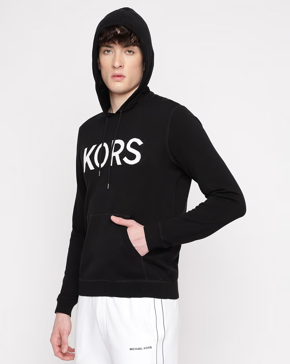 MICHAEL KORS Monogram Pullover Hoodie