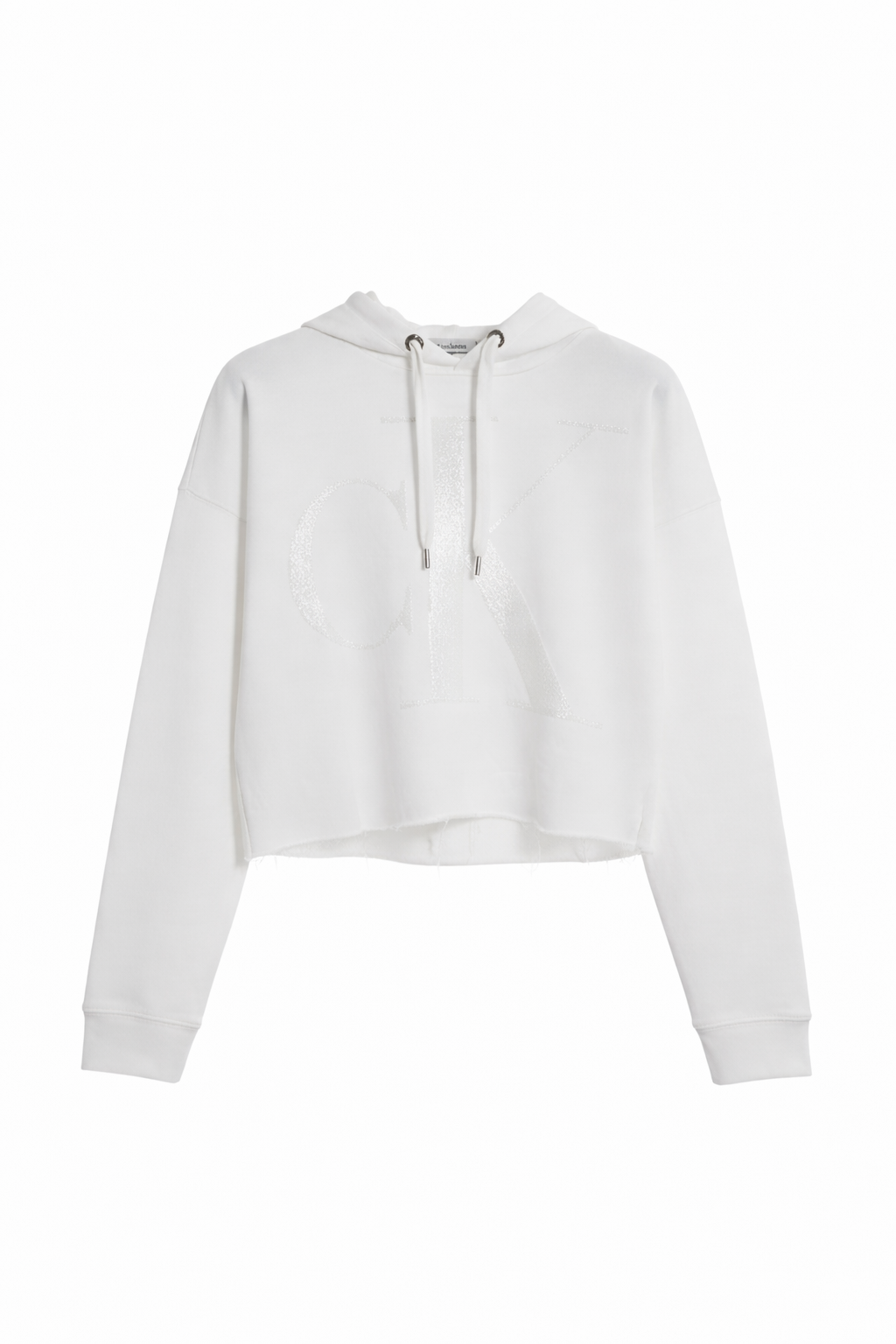 Calvin Klein Women's Cropped Hood Sweatshirt
