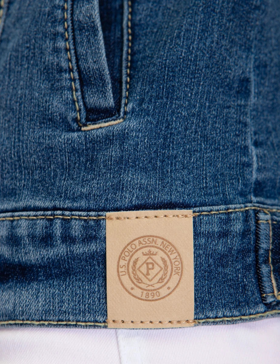 U.S Polo Assn Dark Wash Denim Jacket - HIPPO US Brands US. POLO ASSN