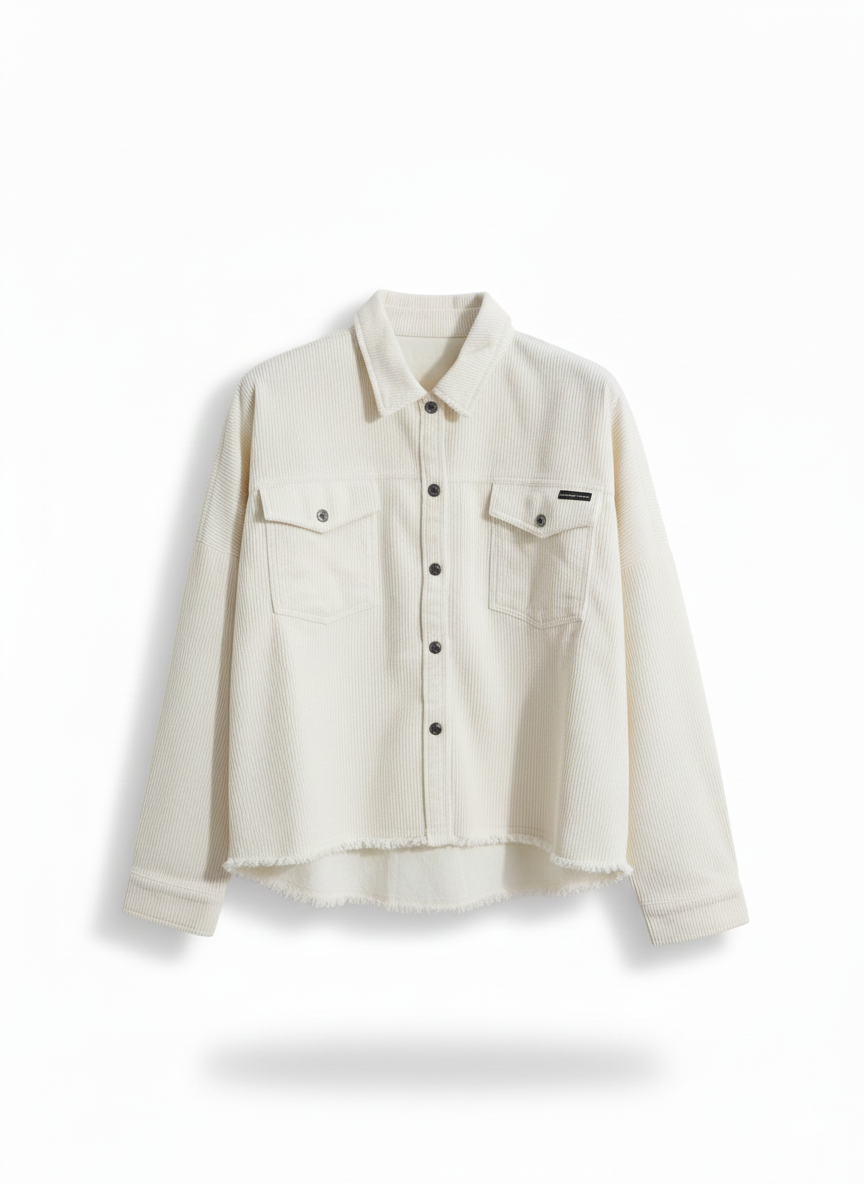 Calvin Klein Jeans Corduroy Snap Shirt Jacket - HIPPO US Brands Calvin Klein