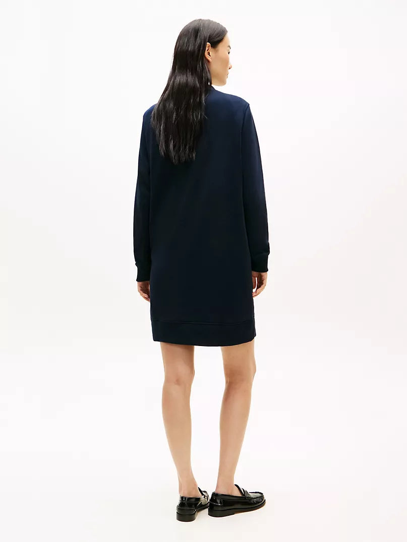 Tommy Hilfiger Laurel Leaf Logo Sweatshirt Dress - HIPPO US Brands Tommy Hilfiger