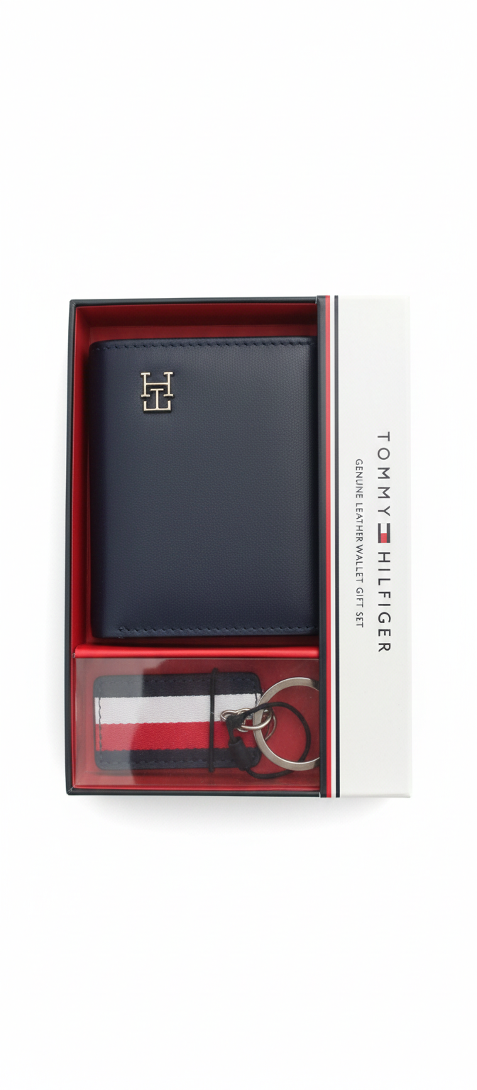 TOMMY HILFIGER Men's Leather Wallet