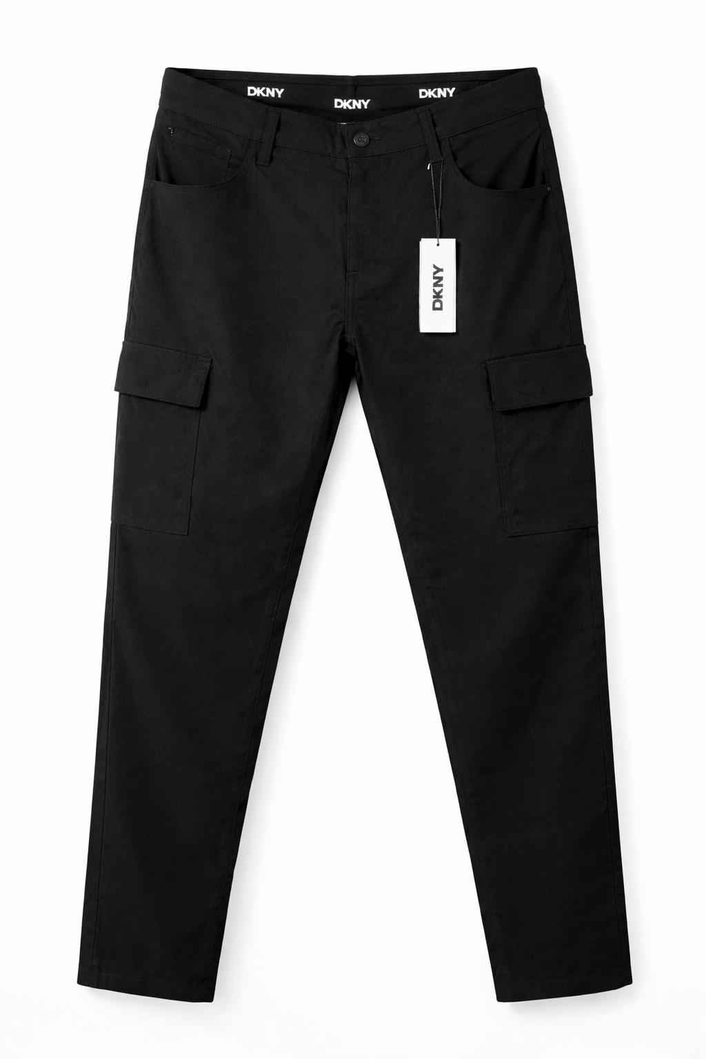 DKNY Stretch Black Cargo Pants