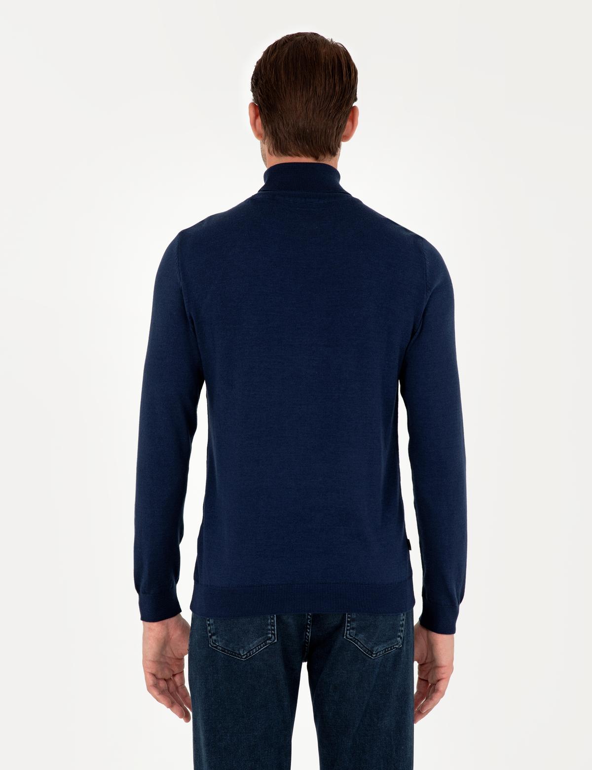Pierre Cardin Slim Fit Turtleneck Basic Knit Sweater - HIPPO US Brands PIERRE CARDIN