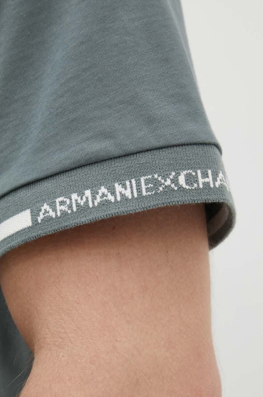 Armani Exchange Cuff Short Sleeve T Shirt - HIPPO US Brands ARMANI EXCHANGE