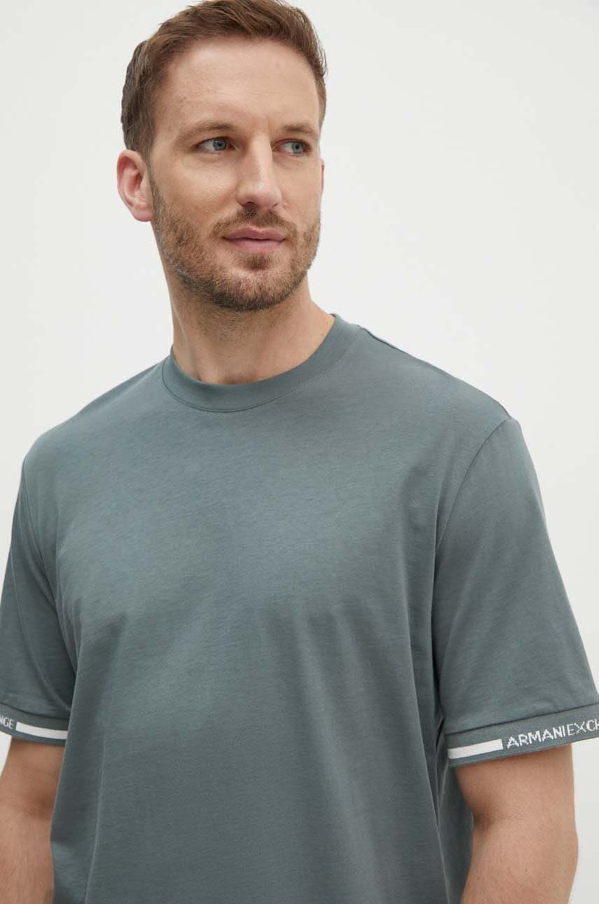 Armani Exchange Cuff Short Sleeve T Shirt - HIPPO US Brands ARMANI EXCHANGE