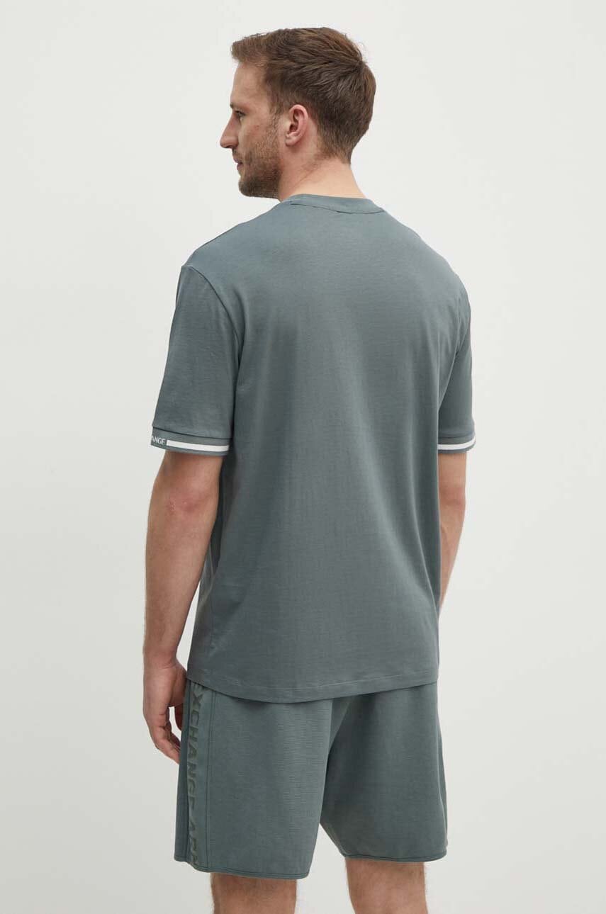 Armani Exchange Cuff Short Sleeve T Shirt - HIPPO US Brands ARMANI EXCHANGE