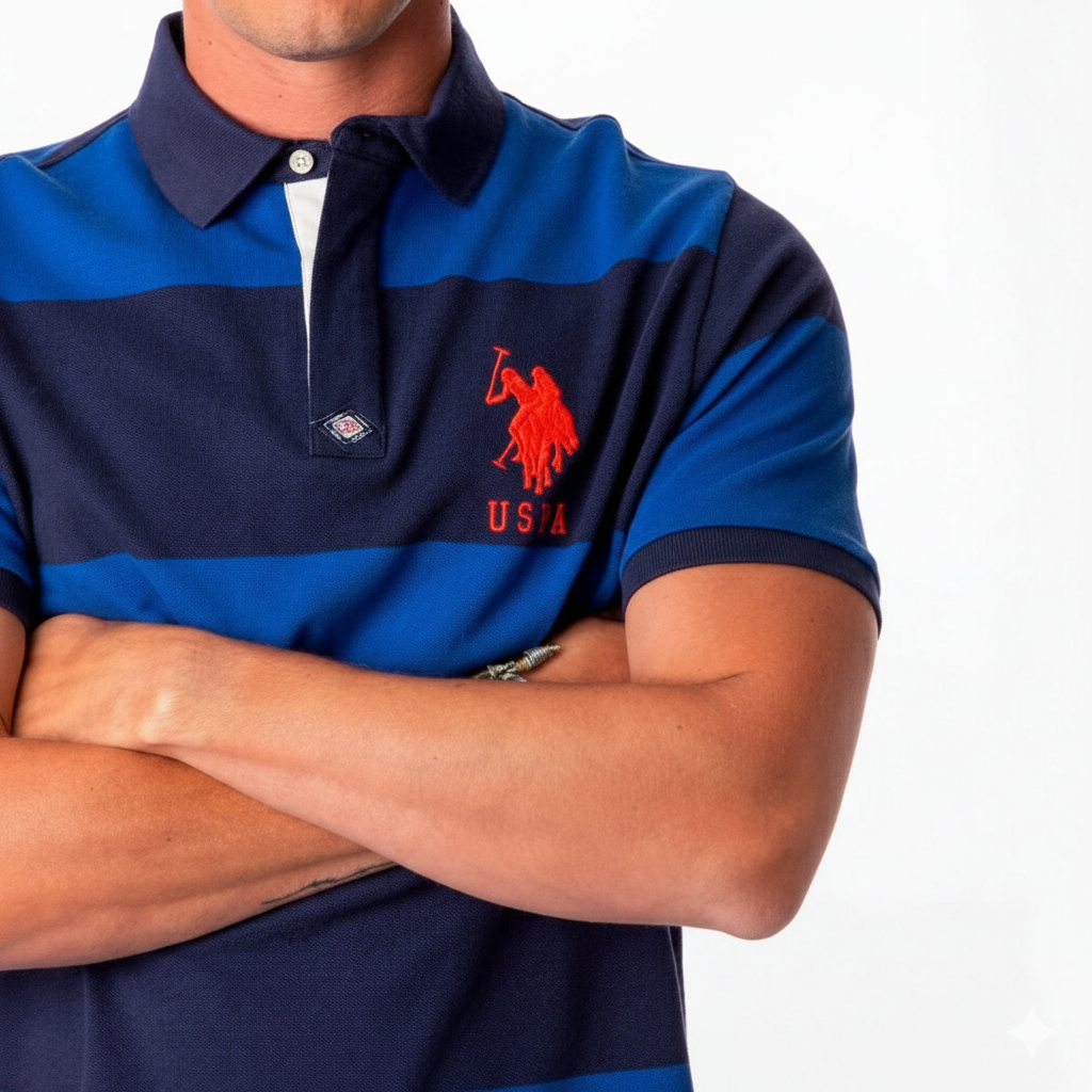 US Polo Assn Men's Long Polo Shirt - HIPPO US Brands US. POLO ASSN
