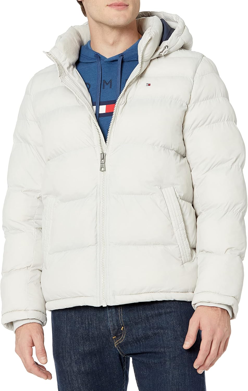 Tommy Hilfiger Men's Hooded Puffer Jacket