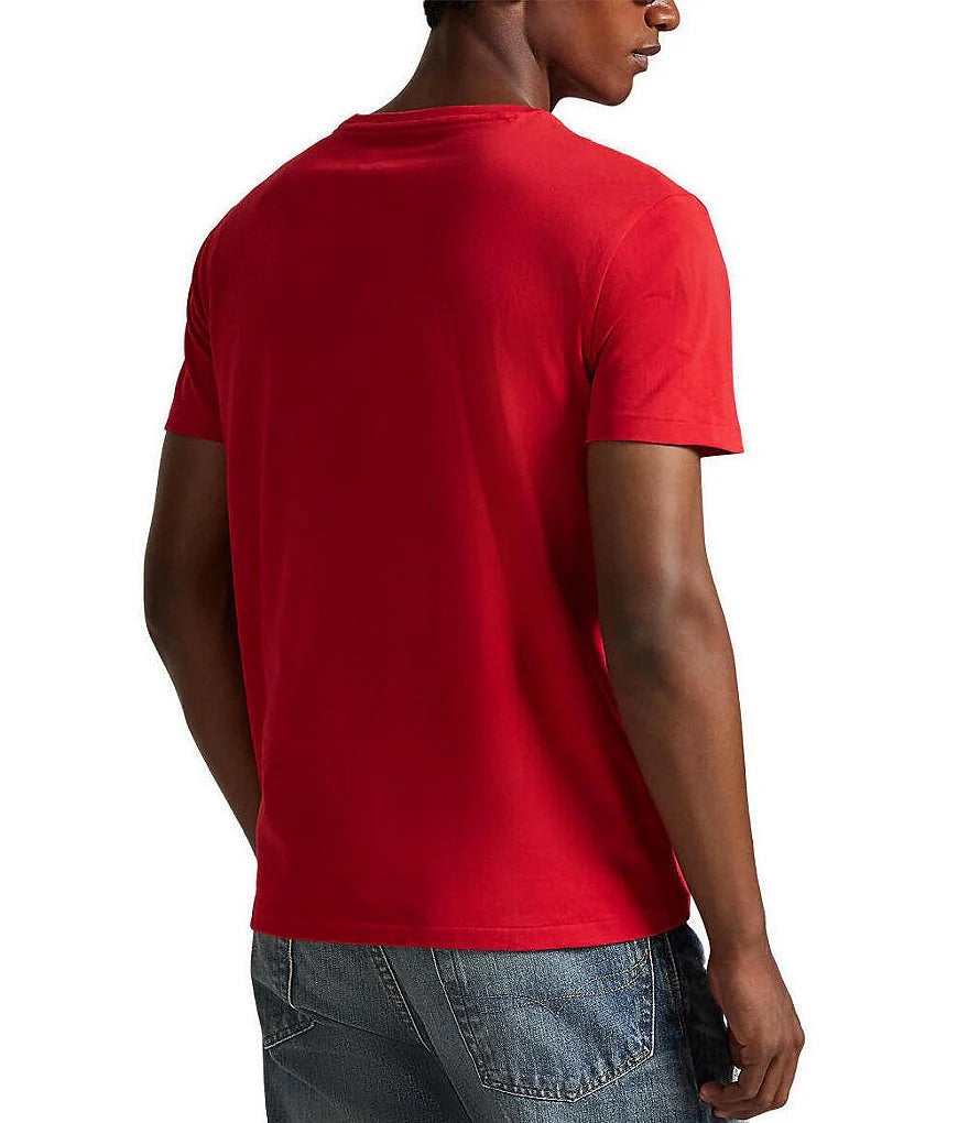 Polo Ralph Lauren Jersey Crewneck Red T-Shirt - HIPPO US Brands POLO RALPH LAUREN