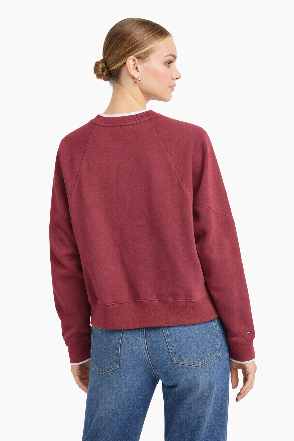Tommy Hilfiger Plaid Hilfiger Logo Sweatshirt - HIPPO US Brands Tommy Hilfiger