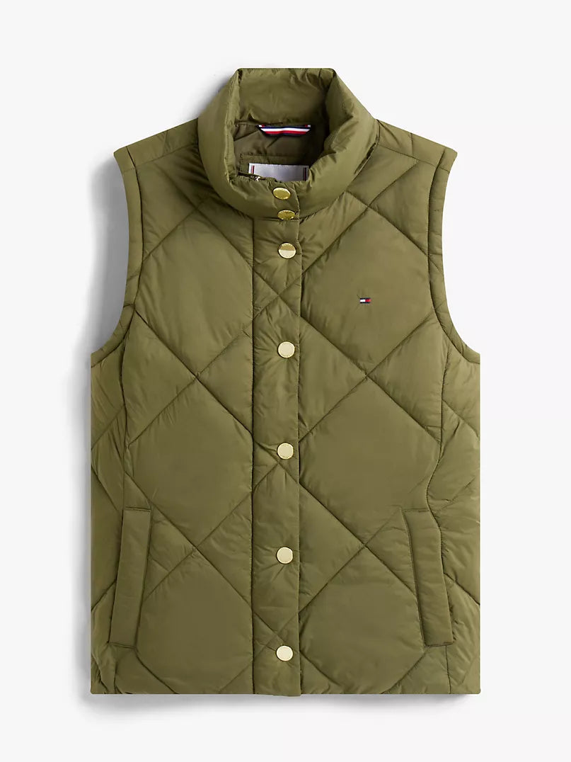Tommy Hilfiger Padded Quilted Vest - HIPPO US Brands Tommy Hilfiger
